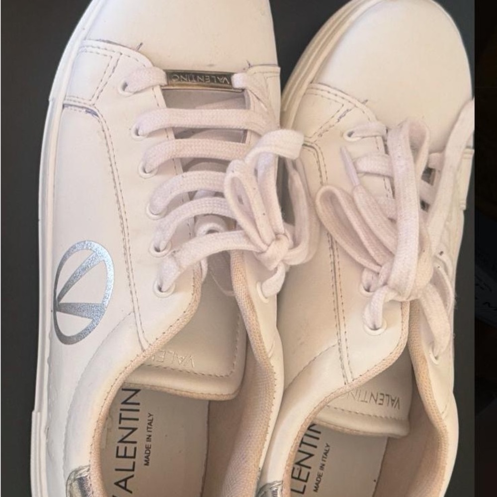 Valentino White Women's Sneakers 9.5